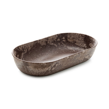 Platter oval 35cm nature
