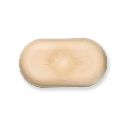 Platter oval 35cm sand