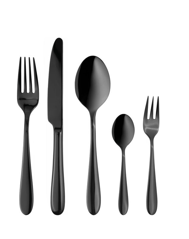 Table fork SARA PVD black 202mm