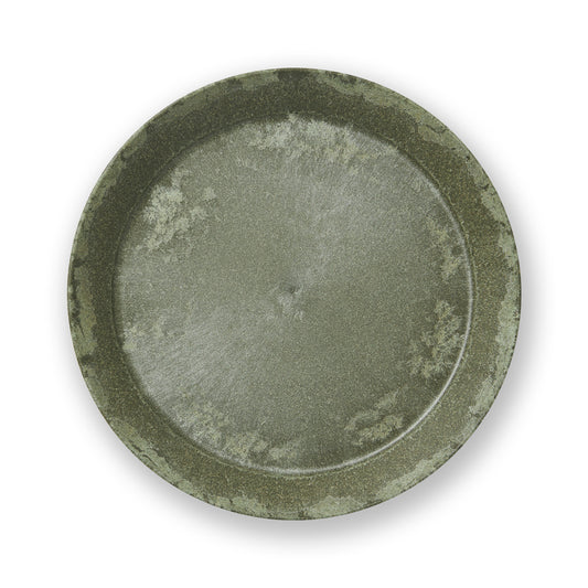 Plate flat 25cm green