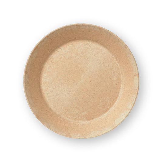 Plate flat 18cm sand
