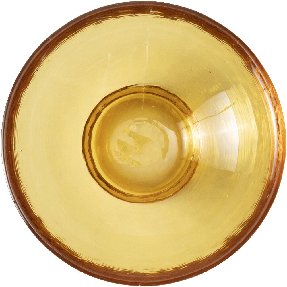 Dipping dish 9cm amber