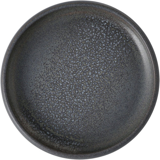 ICELAND DARK Plate deep w high edge15cm