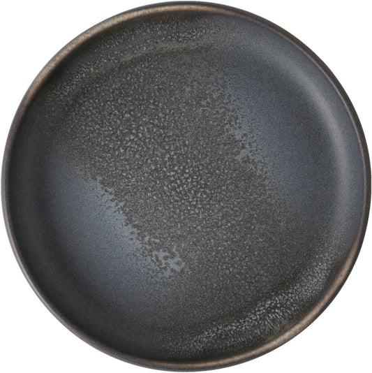 ICELAND DARK Plate deep w high edge23cm