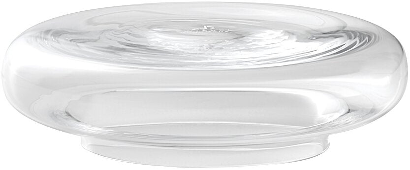 GRAVITY Raised Plate 110x33mm crystal