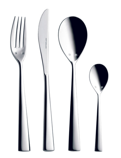 Dessert fork ACCENT silver plated 179mm