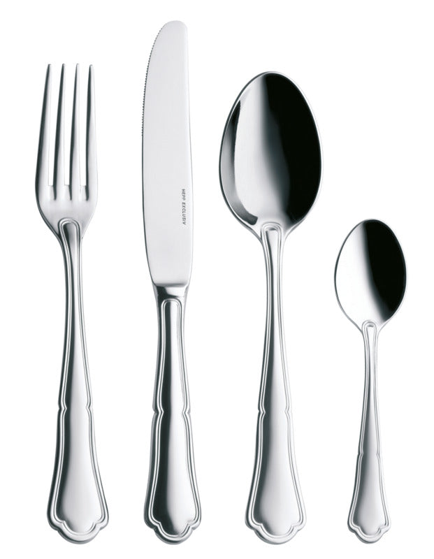 Dessert fork CHIPPENDALE silver plated 184mm
