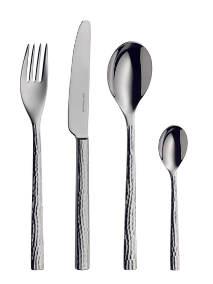 Cake fork 3 prongs LENISTA silver plated 158mm