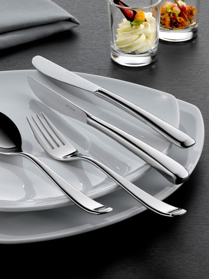 Dessert fork 4 prongs MIDAN silver plated 159mm