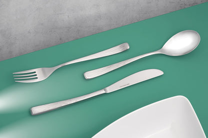 Dessert fork 4 prongs MESCANA silver plated 160mm