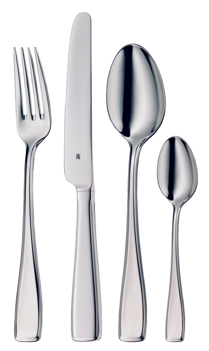 Dessert fork SOLID silverplated 188mm