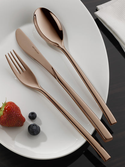 Dessert fork TALIA PVD copper 204mm
