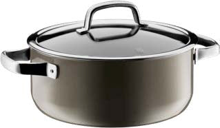 Fusiontec Mineral Braising Pan 20cm with lid Dark Brass