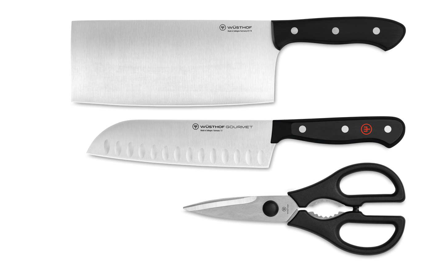 3-piece Knife and Shears Utility Set
