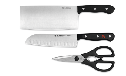 3-piece Knife and Shears Utility Set