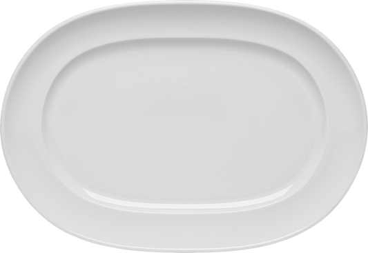 Platter oval with rim 36x25cm