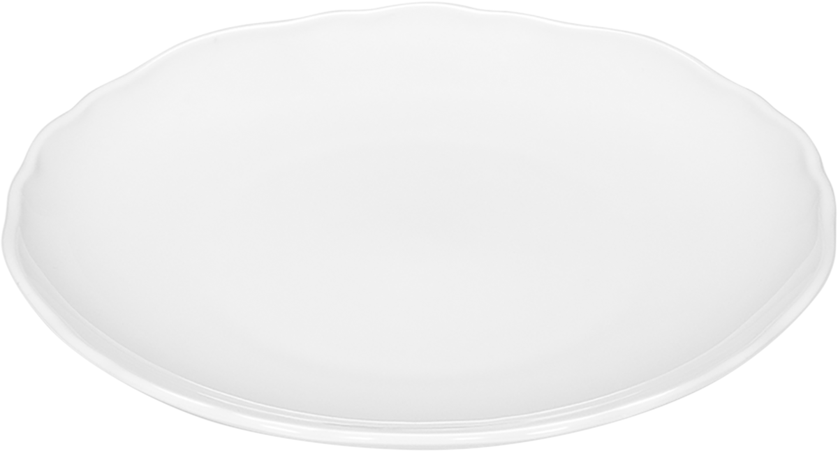 Plate flat round coupe 20cm