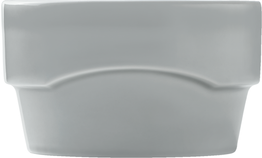 Soup bowl small plain bottom GRAY 10cm/0.34l