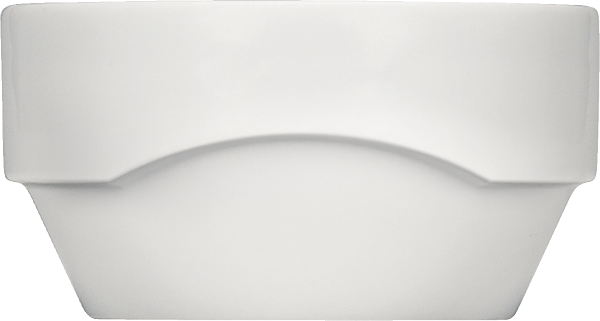 Soup bowl round stackable plain bottom 12cm/0.43l