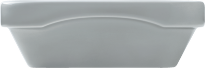Bowl rectangular stackable GRAY 12x9cm/0.22l