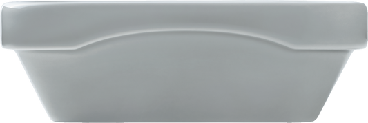 Bowl rectangular stackable GRAY 12x9cm/0.22l