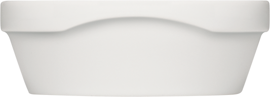 Dish round stackable plain bottom 15cm/0.63l