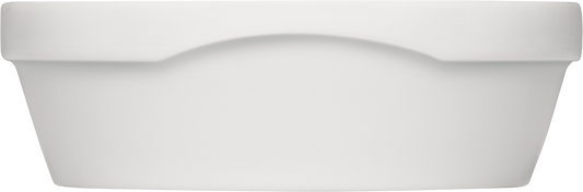 Stew-dish round stackable plain bottom 18cm/0.90l