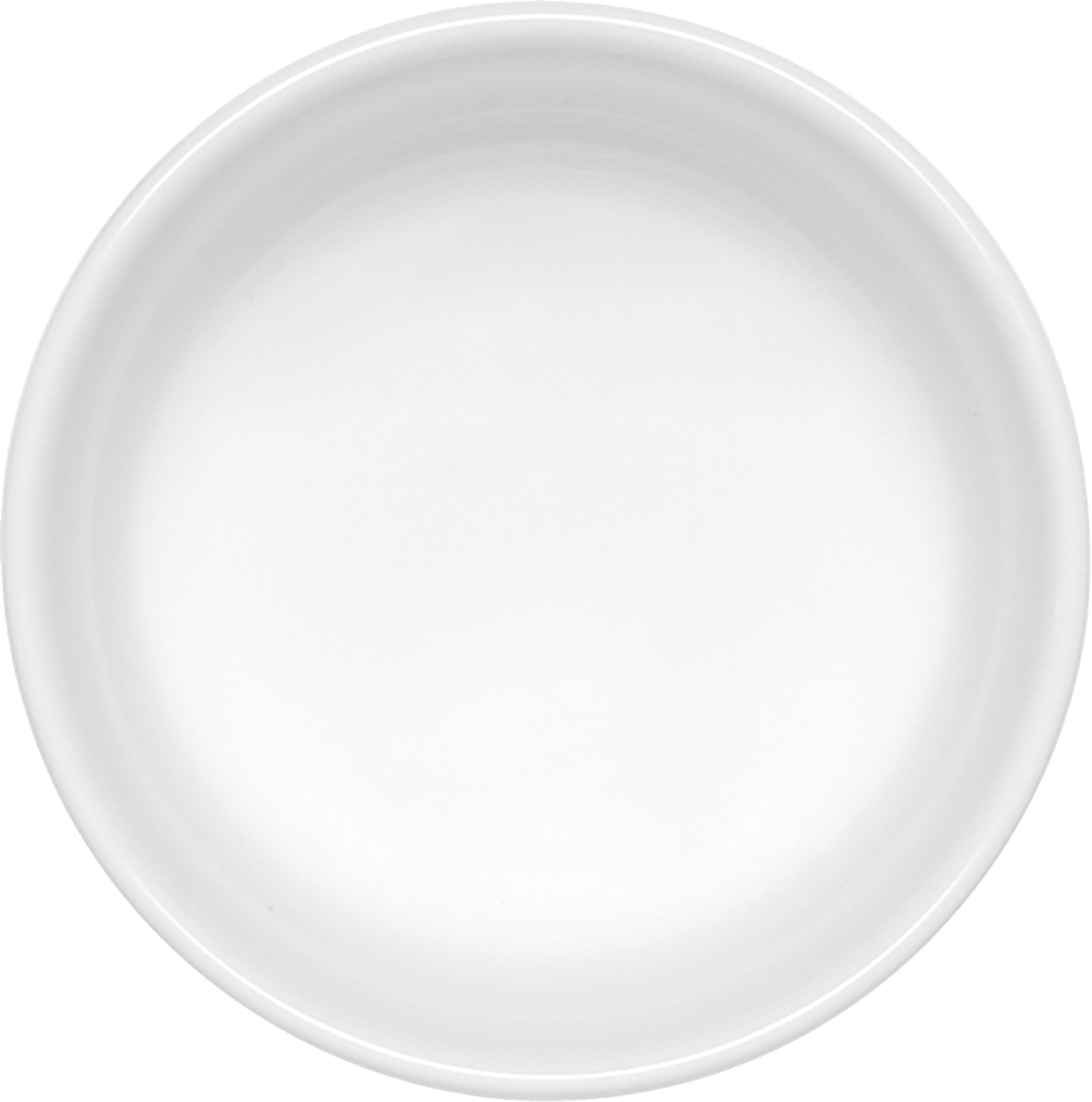 Soup bowl round stackable plain bottom 14cm/0.40l