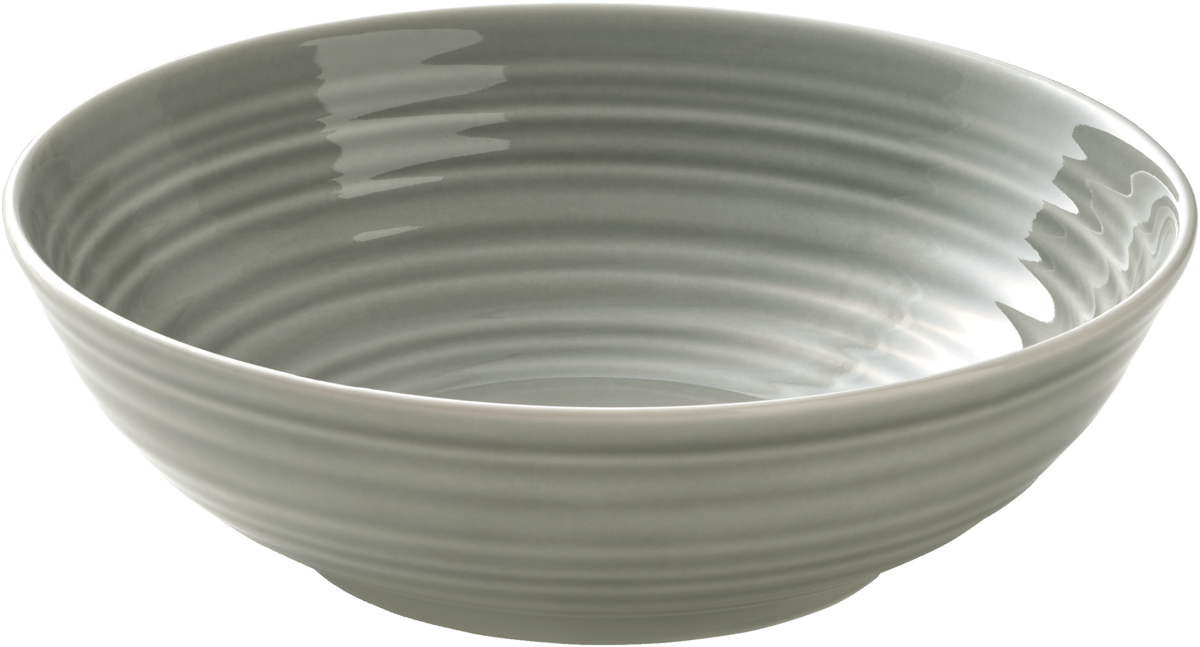 Bowl round structure GRAY 20cm/1.00l
