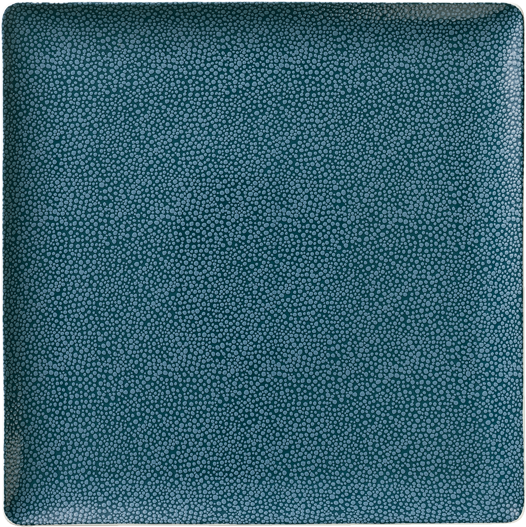 Plate flat square coupe 9x9cm