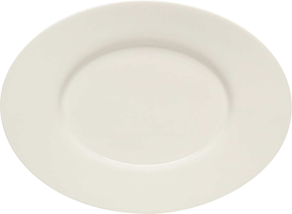 Platter oval with rim 18x13cm