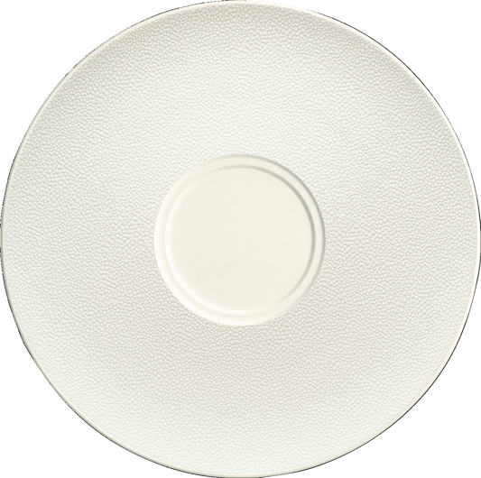 Saucer round with double well 21cm