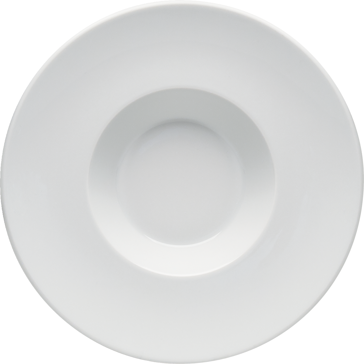 Plate deep round wide rim 28cm