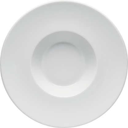 Plate deep round wide rim 28cm