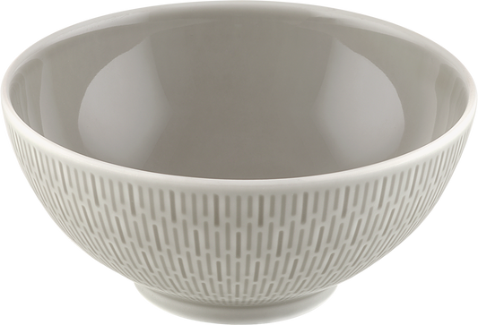 Bowl round structure GRAY 13cm/0.45l