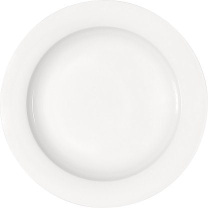 Plate deep round with rim 23cm