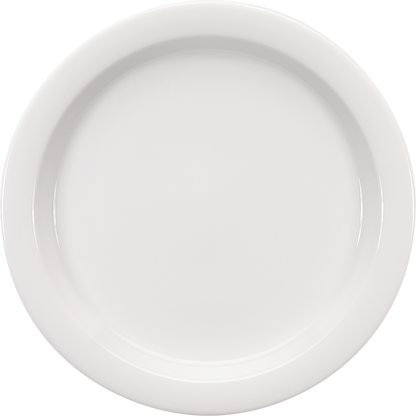 Plate half-deep round with rim 24cm