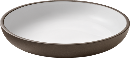 Plate deep round coupe white 26cm