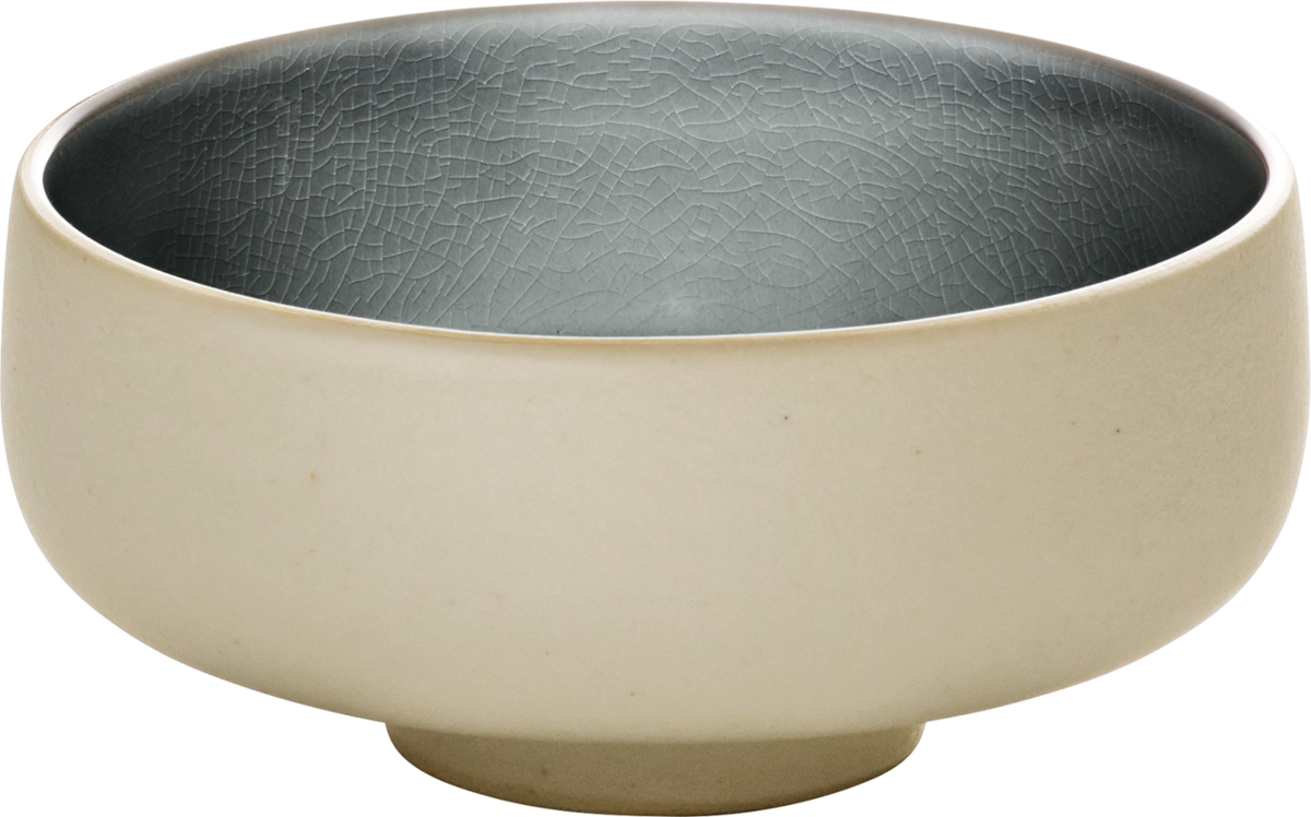 Bowl round gray 12cm/0.33l