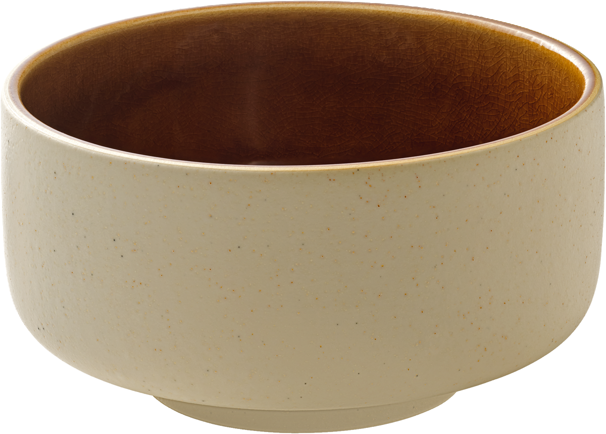Dish round brown 15cm/0.88l