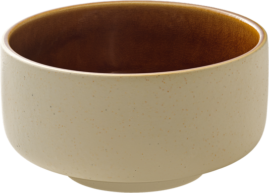 Dish round brown 15cm/0.88l
