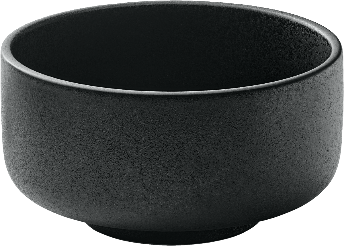 Dish round black 15cm/0.88l