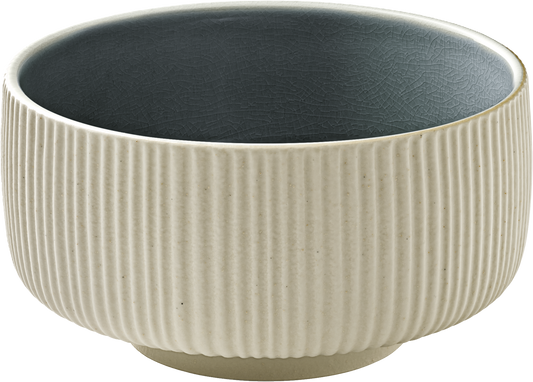 Dish round embossed grey 15cm/0.88l