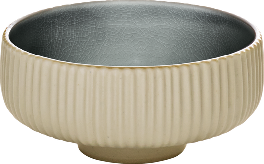 Dish round embossed grey 16cm/0.71l