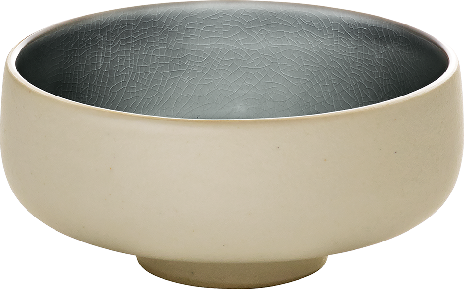 Small bowl round gray 8cm/0.12l