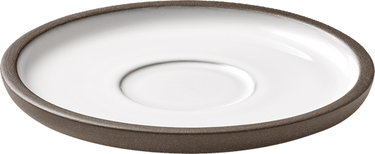 Saucer round white 14cm