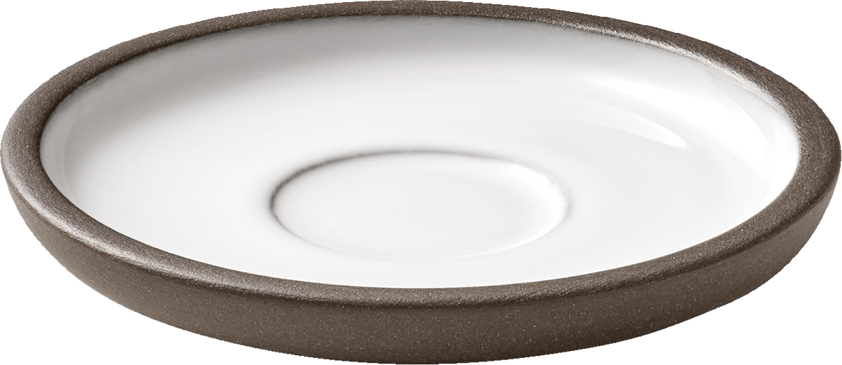Saucer round white 11cm