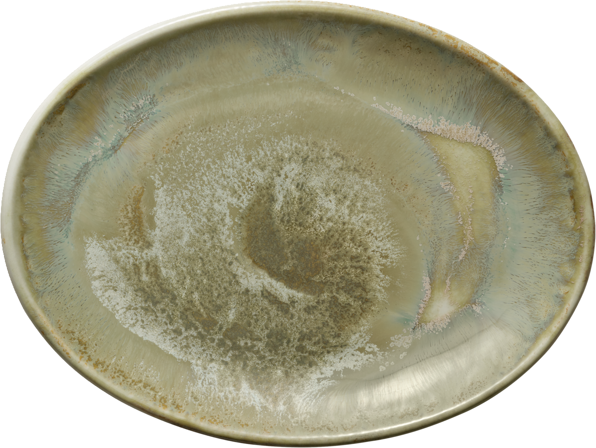 Platter oval coupe 25x19cm