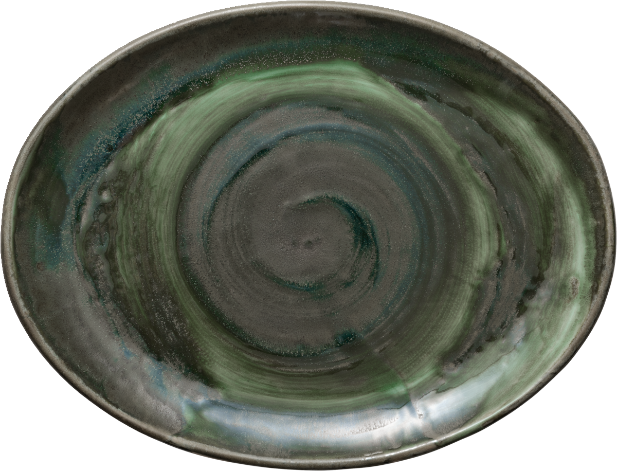 Platter oval coupe 31x24cm