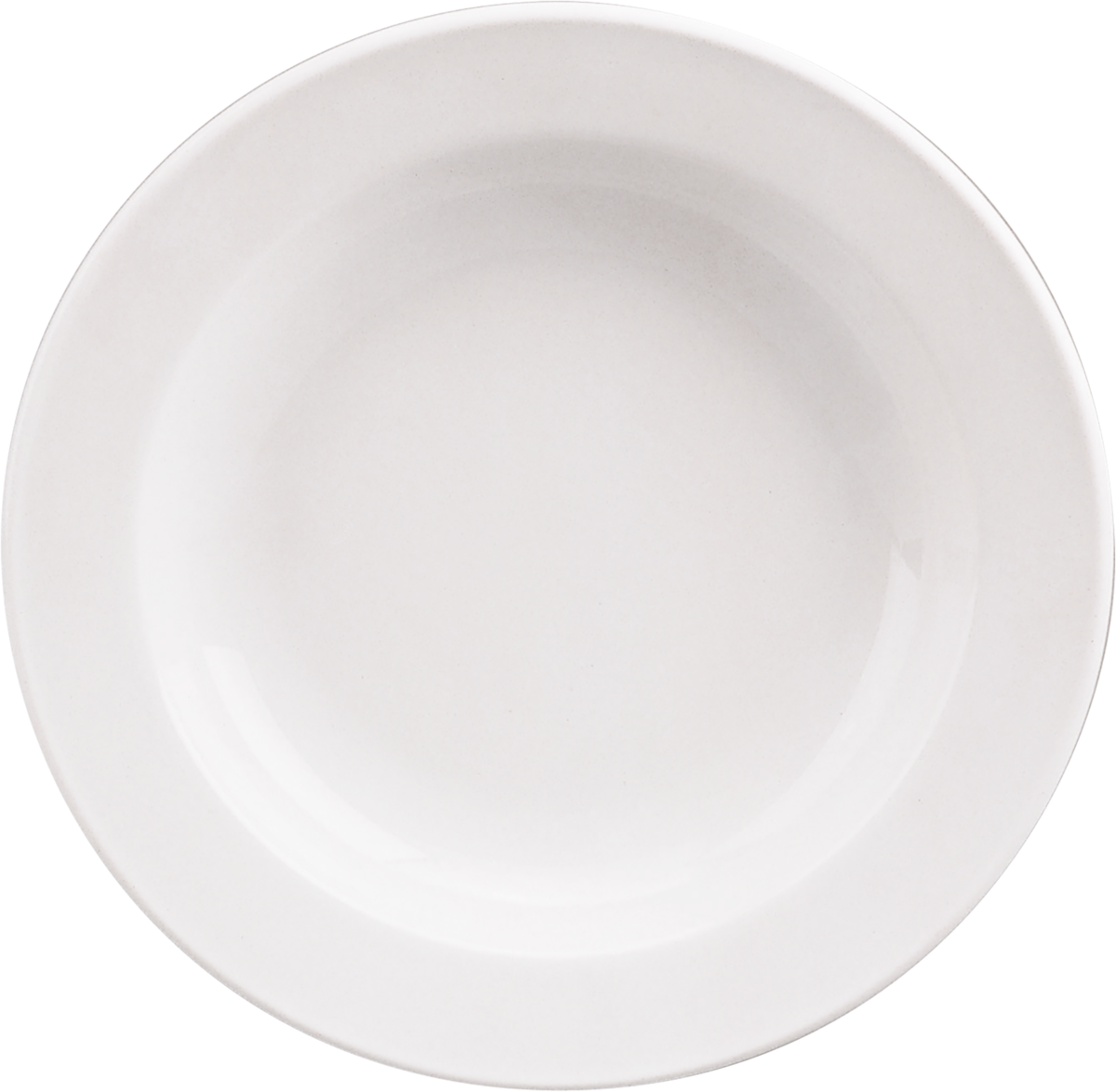 Plate deep round with rim 23cm
